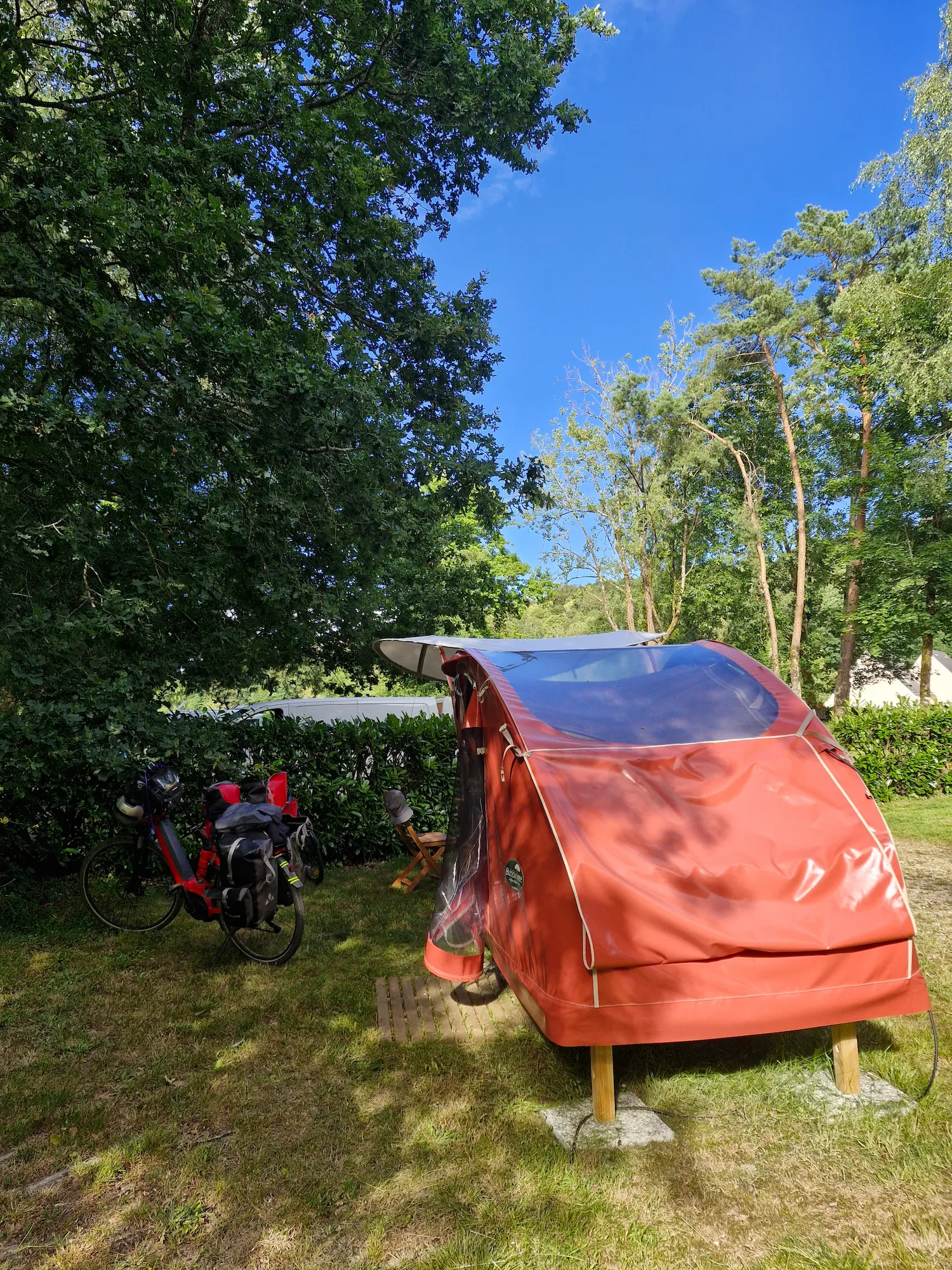 tente pour 2 personnes, voir les étoiles